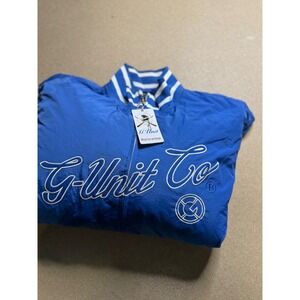 G-Unit Co. Denim Jacket Heavy Weight Official‎ Size Weight Bomber 2XL vtg Y2k